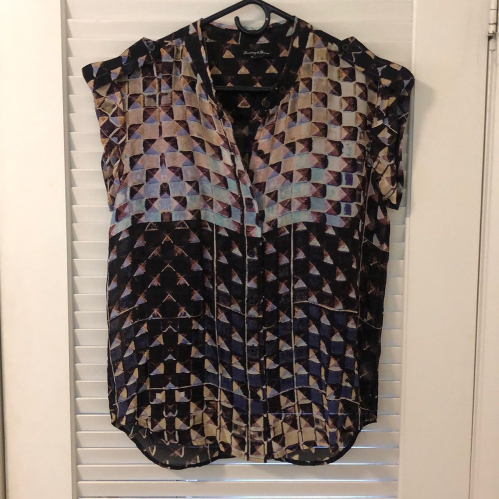 Madewell Silky Sleeveless Blouse